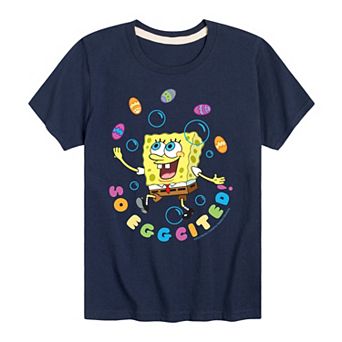 Boys 8-20 SpongeBob So Eggcited Easter Graphic Tee