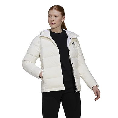 Women's adidas Helionic Outdoor Hooded Down Jacket