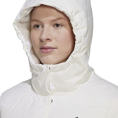Women's adidas Helionic Outdoor Hooded Down Jacket