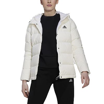 Adidas white down jacket hotsell