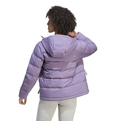 Women's adidas Helionic Outdoor Hooded Down Jacket