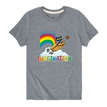 Boys 8-20 Pete The Cat Imagination Graphic Tee