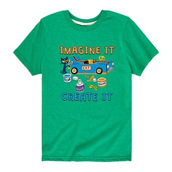 Boys 8-20 Pete The Cat Race Car Graphic Tee