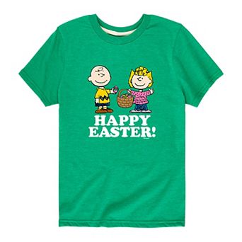 Boys 8-20 Peanuts Happy Easter Graphic Tee