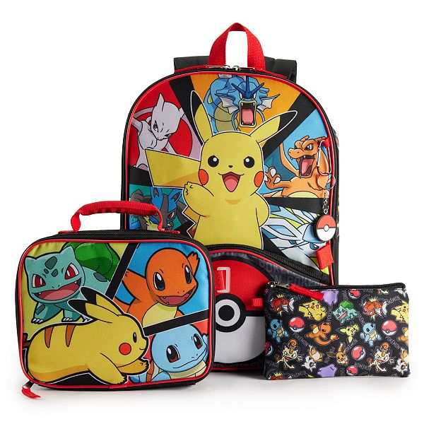 Pokemon on sale in backpack