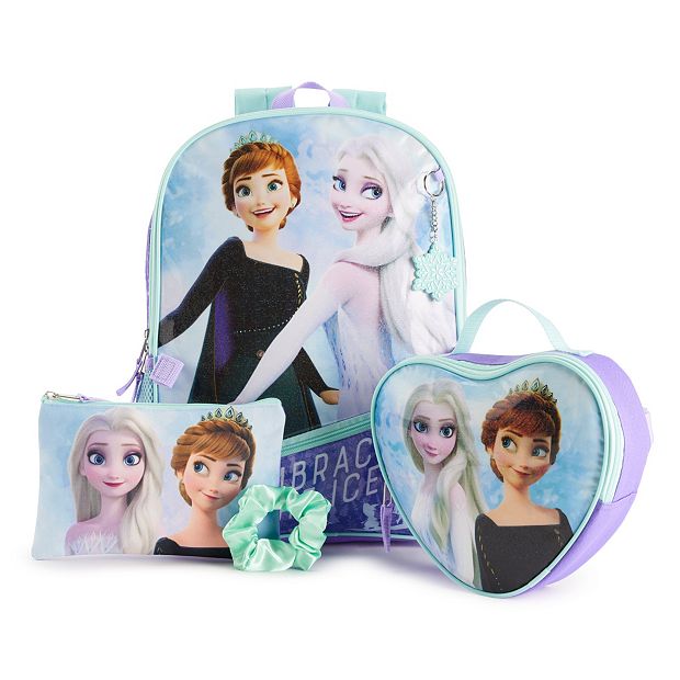 Disney Frozen 5-Piece Backpack Lunchbox Set