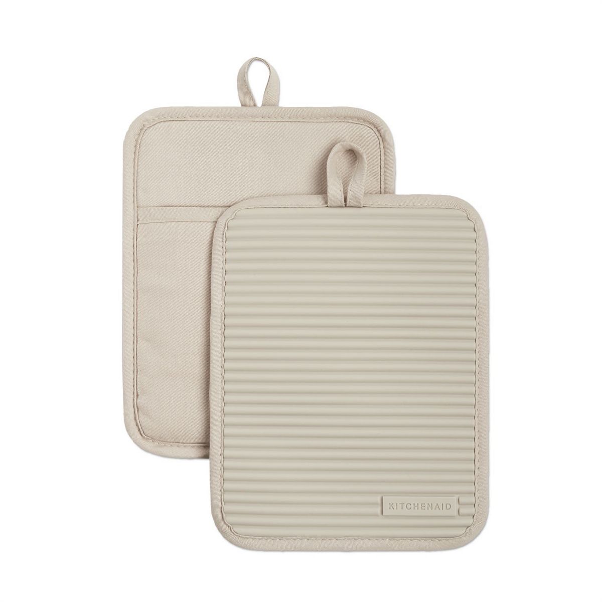 KitchenAid Silicone Pot Holder 2-pk. - Milkshake