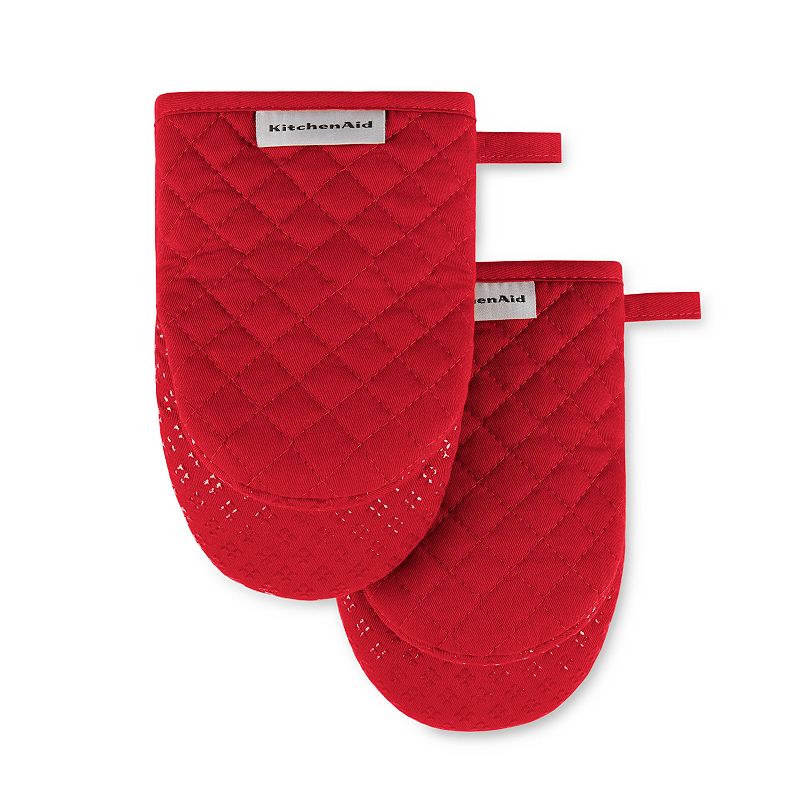 KitchenAid Asteroid Mini Oven Mitt 2-pk., Red Red