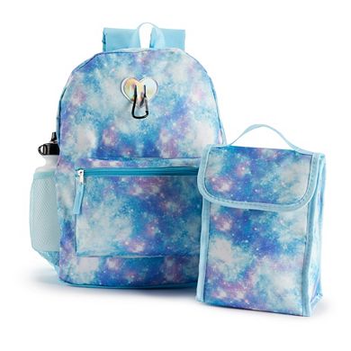 Girls Print Backpack 6-Piece Set