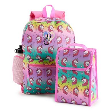 Girls Print Backpack 6-Piece Set