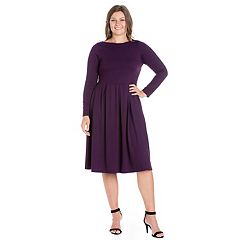 Kohls hot sale purple dress