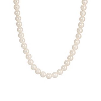 1928 Simulated Pearl Strand Necklace