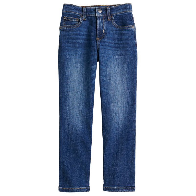 Boys 4-8 Jumping Beans Straight Fit Denim Jeans in Regular, Slim, & Husky, 