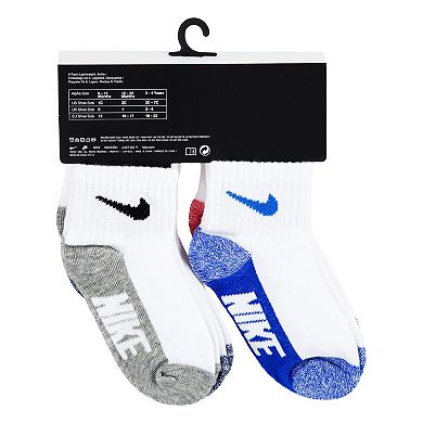 Baby / Toddler Nike Swoosh Cuff Ankle Socks 6-pack