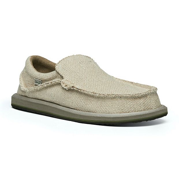 Sanuk Vagabond Soft Top Hemp, Mens Casual Shoes