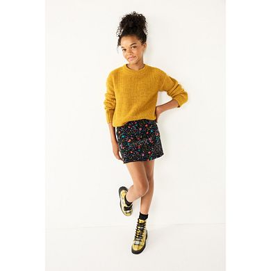 Girls 6-20 SO® Knit Crewneck Sweater in Regular & Plus Size