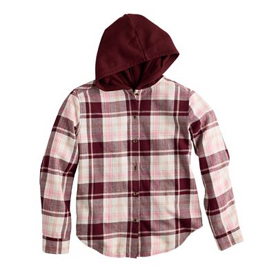 Flannel hoodie kohls sale