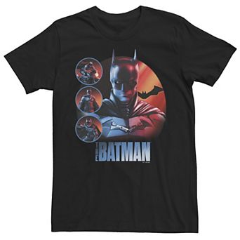 Men's DC Comics The Batman Bat Trio Logo Tee