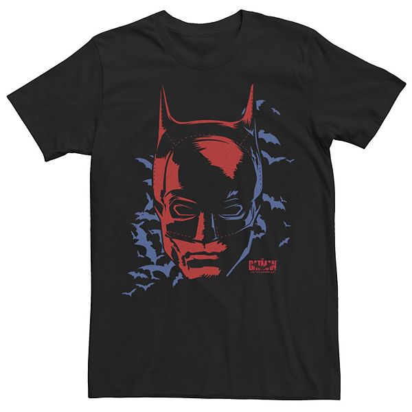 Men's DC Comics The Batman Red Poster Tee