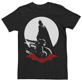 Men's DC Comics The Batman Batcycle Silhouette Tee