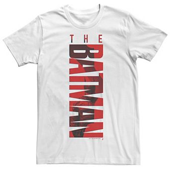 Men's DC Comics The Batman Red Layer Poster Tee