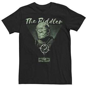 Men's DC Batman The Riddler Poster Tee