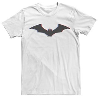 Men's DC Batman Glitch Batman Logo Tee