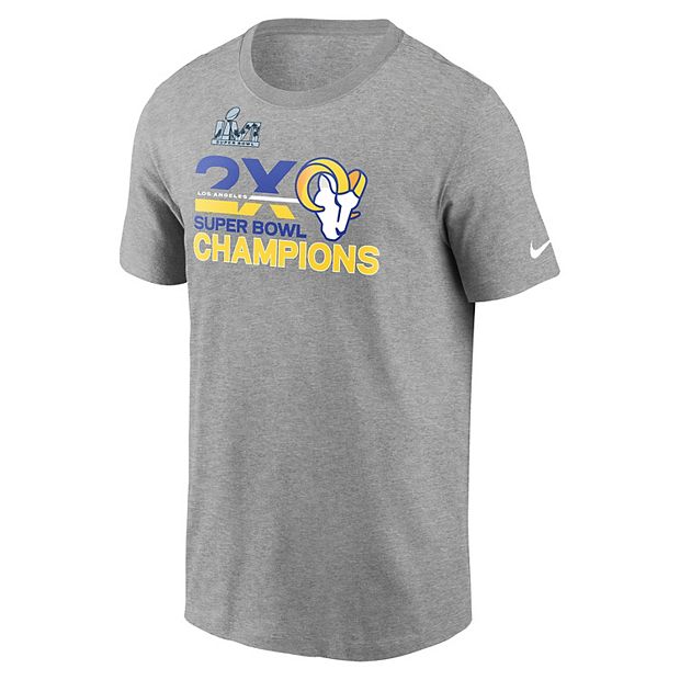 Los Angeles Rams Nike Women's Super Bowl LVI Champions T