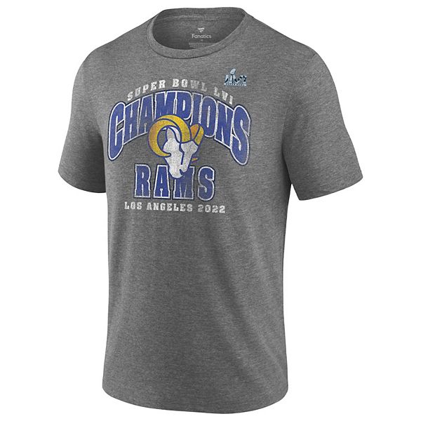 Lids Los Angeles Rams Fanatics Branded Toddler Super Bowl LVI Champions  Locker Room Trophy Collection T-Shirt - Heathered Gray