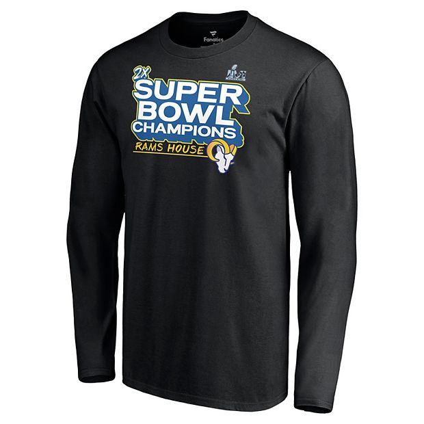 Men's Fanatics Los Angeles Rams Super Bowl LVI Champions Parade Tee