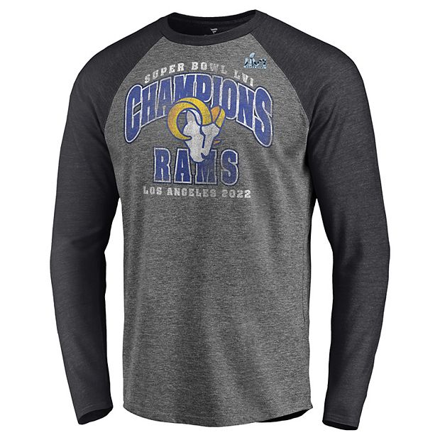 Fanatics Men's Branded Gray Los Angeles Rams Super Bowl LVI