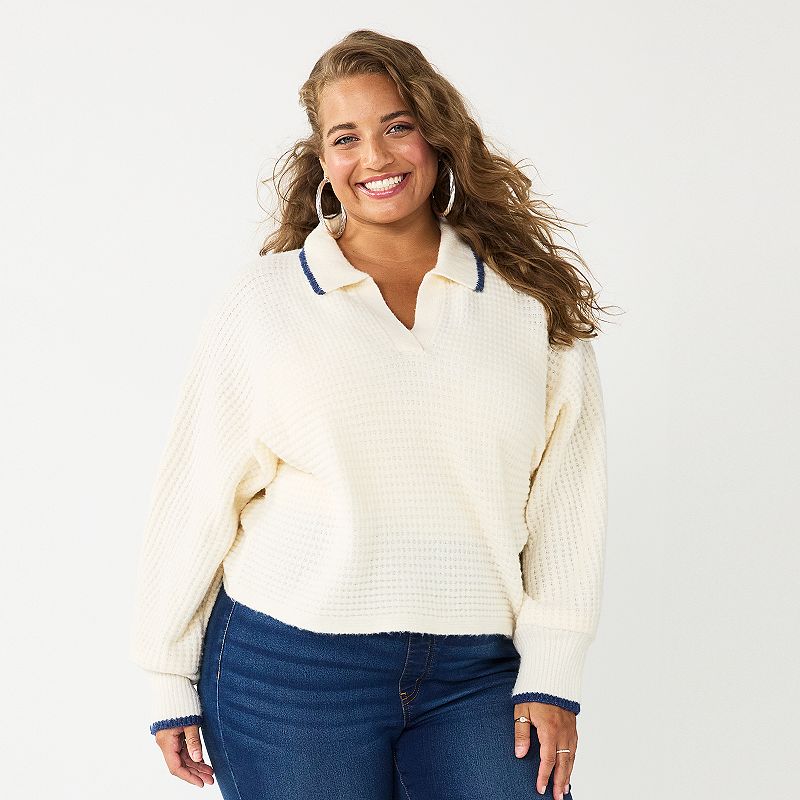 29380910 Juniors Plus Size SO Polo Pullover Sweater, Girls, sku 29380910
