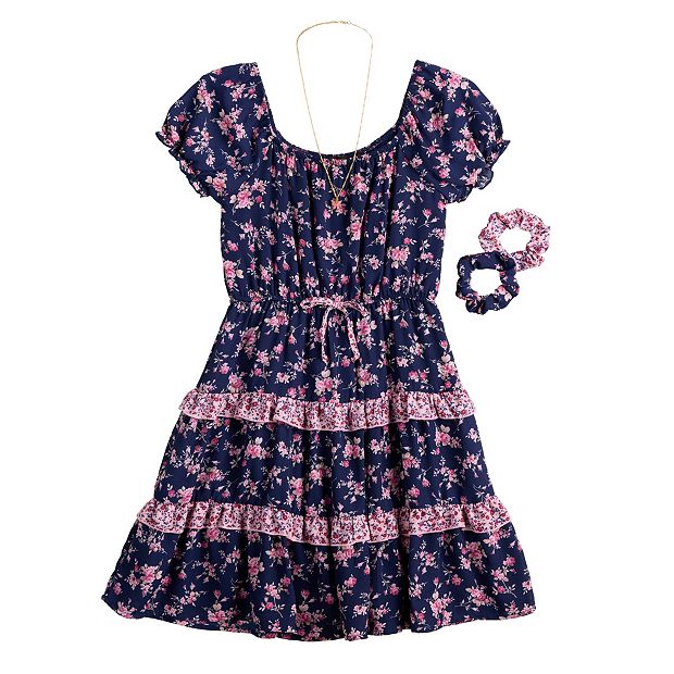 Kohls three outlet pink hearts dress