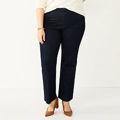 Womens Pull-On Bootcut Pants - Bottoms, Clothing