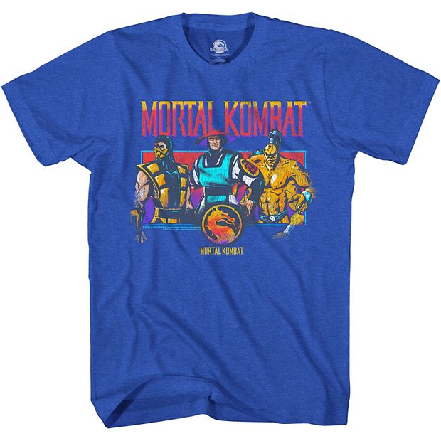 Men's Mortal Kombat Scorpion Raiden Goro Tee