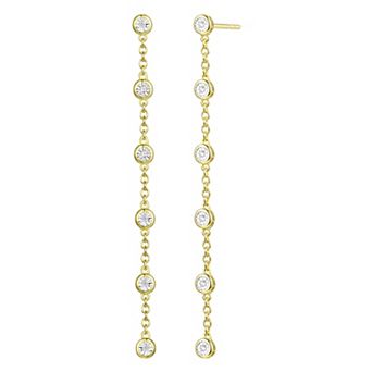MASTERPIECE 1/10 Carat T.W. Diamond Dangle Earrings
