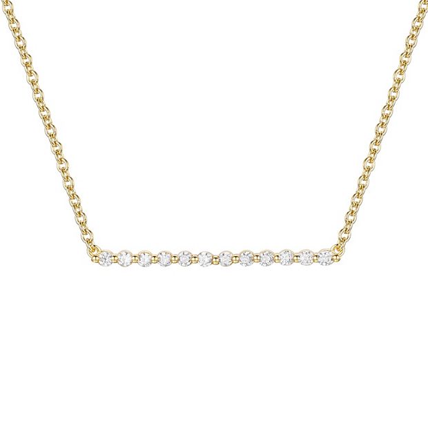 Kohls hot sale bar necklace