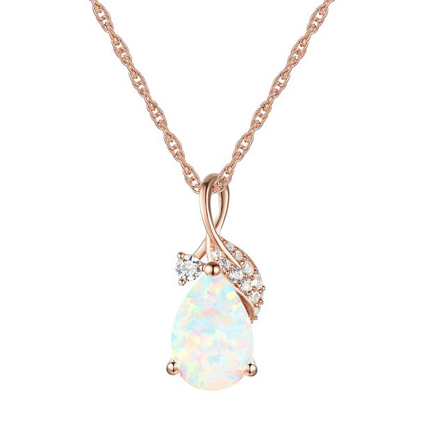 Kohls opal deals necklace