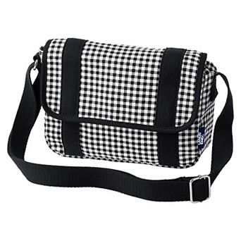 Lands' End Lightweight Canvas Crossbody Satchel Bag