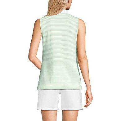 Women's Lands' End Sleeveless Supima Cotton Polo Shirt