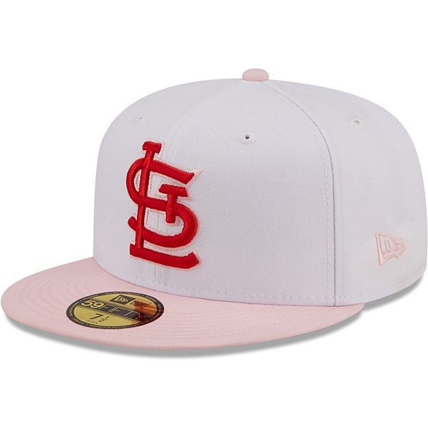 New Era St. Louis Cardinals 9 Forty Youth Adjustable Hat Cap Pink One Size