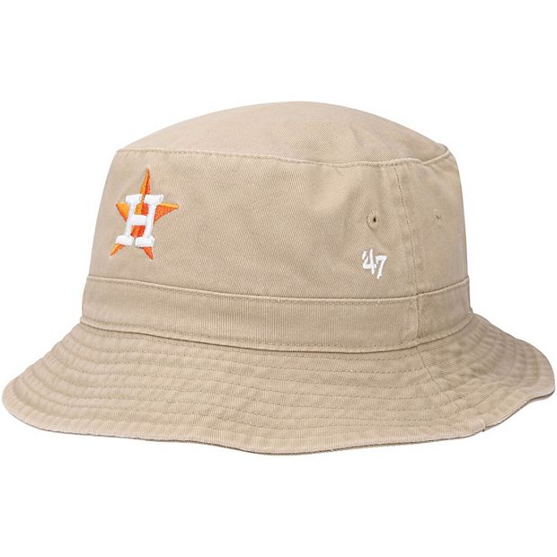 Men's '47 Khaki Houston Astros Bucket Hat