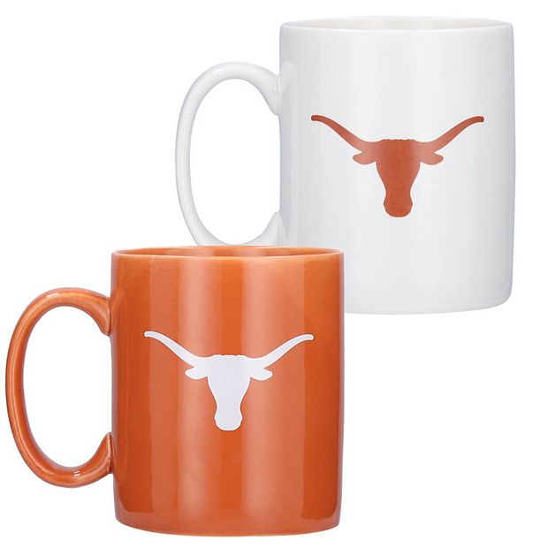 Longhorn Western Cowboy Coffee Mugs Cups Bull Horns 10oz Set Of 4 EUC