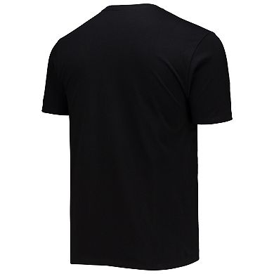 Men's Junk Food Black Carolina Panthers Spotlight T-Shirt