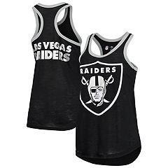 Las Vegas Raiders Concepts Sport Women's Muscle Tank Top & Pants Sleep Set  - Silver/Black
