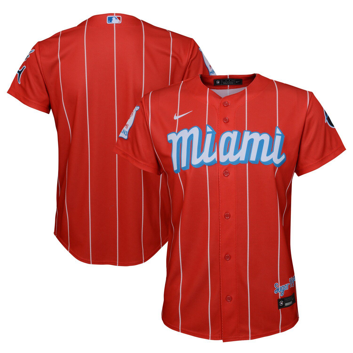 Men's Nike Brian Anderson Red Miami Marlins City Connect Replica Player Jersey Size: Small