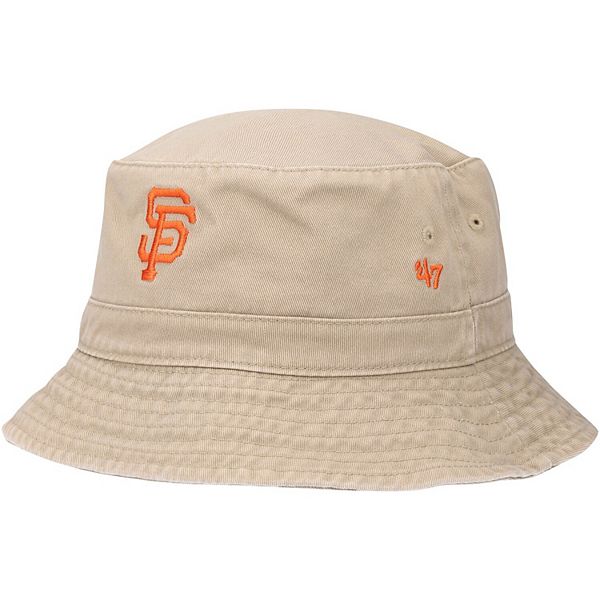 New Era / Men's San Francisco Giants Gray Distinct Bucket Hat