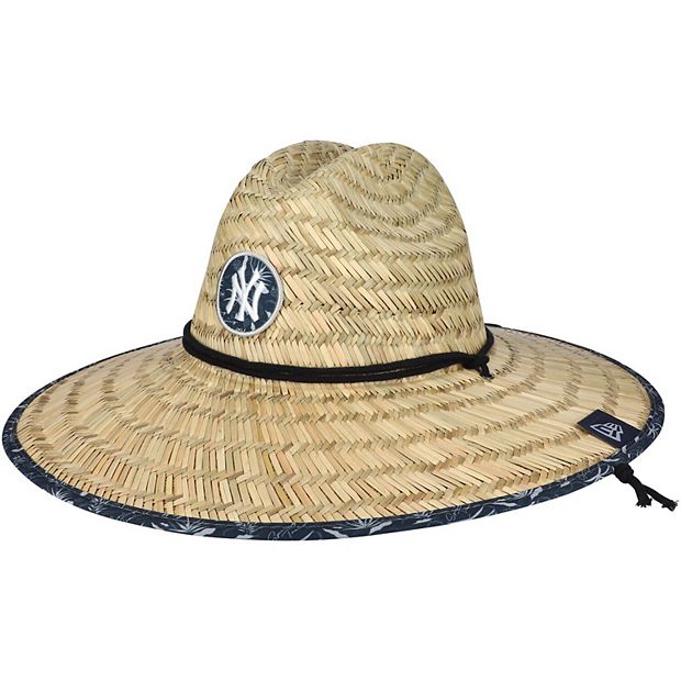 Men's New Era Natural New York Yankees 2022 MLB Spring Training Straw Hat