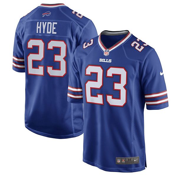 Men's Nike Micah Hyde Royal Buffalo Bills Team Game Jersey