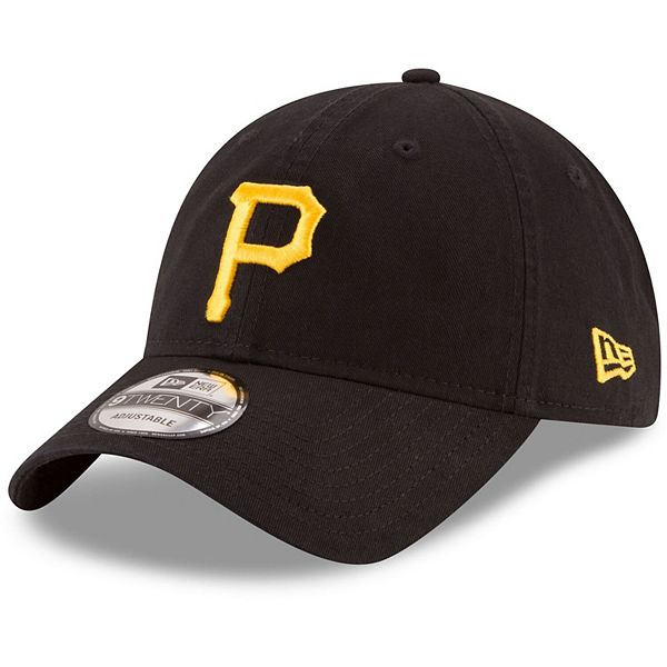 handel dozijn Wonderbaarlijk Men's New Era Black Pittsburgh Pirates Replica Core Classic 9TWENTY  Adjustable Hat